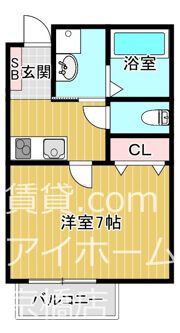 パレス蒲生の間取り画像
