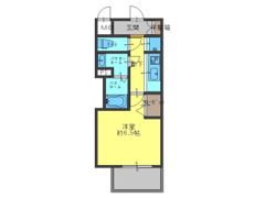 レシオス大阪城公園の間取り画像