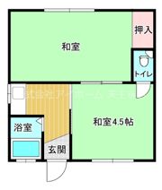 東住吉アパート2の間取り画像