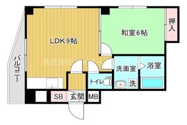 シティコート山坂の間取り画像