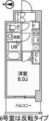 gm難波ウエストD.C.の間取り画像