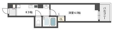 グランパシフィック桜川の間取り画像