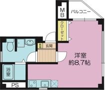 シャトーレ立葉の間取り画像
