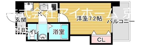Luxe鶴見の間取り画像