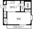 レジスコート今津中の間取り画像