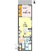 （仮称）D-ROOM東成区東中本3丁目PJの間取り画像