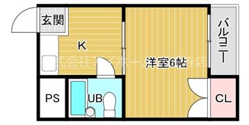 マンションいずみの間取り画像