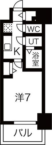 ファステートNAMBA華月の間取り画像