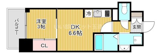 D.Clarest玉造の間取り画像