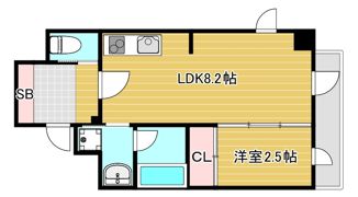ナットレジデンス都島本通の間取り画像
