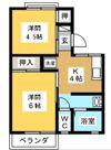 サンハイツの間取り画像