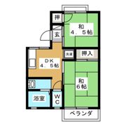 サンハイツの間取り画像