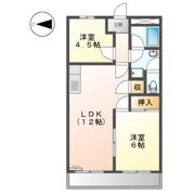 ハイツ白樫の森の間取り画像