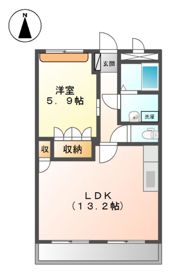 ファースト ヴィラの間取り画像