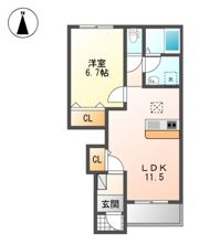 桜・フィオーレの間取り画像