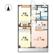 トウケンコーポ桜井南の間取り画像