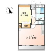 セントフィールド葛城IIの間取り画像