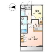 パルウィング東田の間取り画像