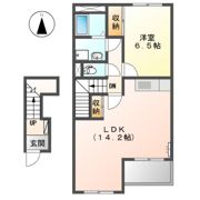 シャトーヒルズの間取り画像
