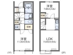 レオネクストサンシャイン岩室の間取り画像