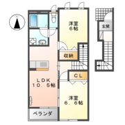 サンフィットヒルズ Bの間取り画像