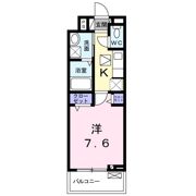 セレーノ東生駒Cの間取り画像