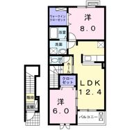 シェーネ ユリの間取り画像