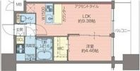 プレジオ難波EUROの間取り画像