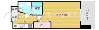 AFFLUENCE難波の間取り画像