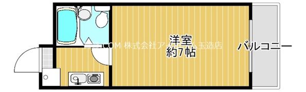 JHCハイツの間取り画像