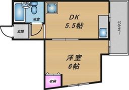 メゾンユタカファイブの間取り画像