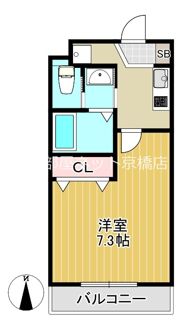 AILE放出の間取り画像