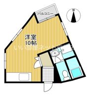 メゾンドールハーヴェストの間取り画像