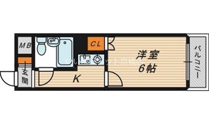 リッチハイツ城北の間取り画像