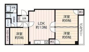 ロイヤル丸文IIの間取り画像