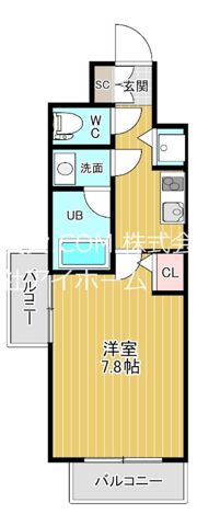 La Douceur北巽の間取り画像