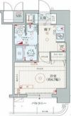 エステムコート難波 II アレグリアの間取り画像