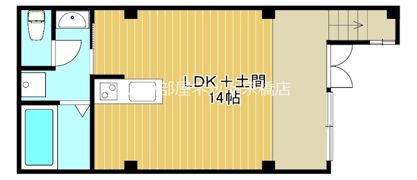 ジーク新喜多APの間取り画像