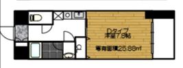 グレンパーク中川の間取り画像