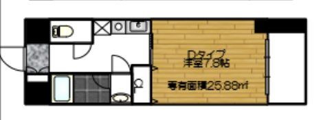 グレンパーク中川の間取り画像