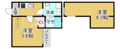 Weisse Viol 小路の間取り画像