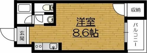 レーヴ千林の間取り画像