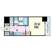 プレサンス難波駅前の間取り画像