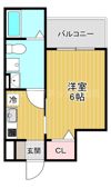CRASTINE小路東Bの間取り画像
