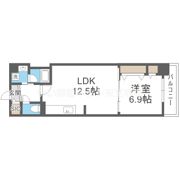 グランセジュール大国町の間取り画像