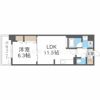 グランセジュール大国町の間取り画像