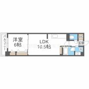 グランセジュール大国町の間取り画像