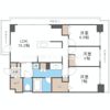 グランセジュール大国町の間取り画像