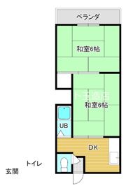 WESTヒルズ平野の間取り画像