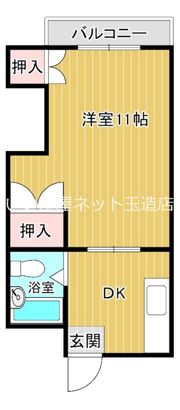WESTヒルズ平野の間取り画像